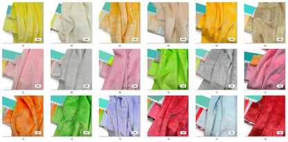 Plush Fabric 5mm Pile Length 100 Polyester 100 Colors Can Be Choose Hair Material for Popular Cotton Dolls DIY Handmade Fabric