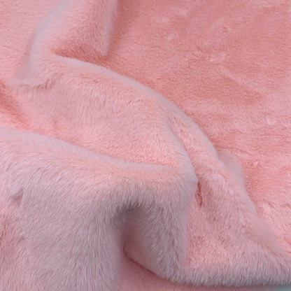 Sewbato 10mm 100% Polyester Faux Fur Fabric 50x50cm Environmentally Friendly Soft Minky Fabric Plush Toy/Clothing Plush Fabric