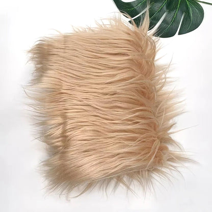 Faux Fur Fabric 46 Colors 160x50cm 8cm Soft Long Plush Handmade Doll/Clothing Shaggy Fabric
