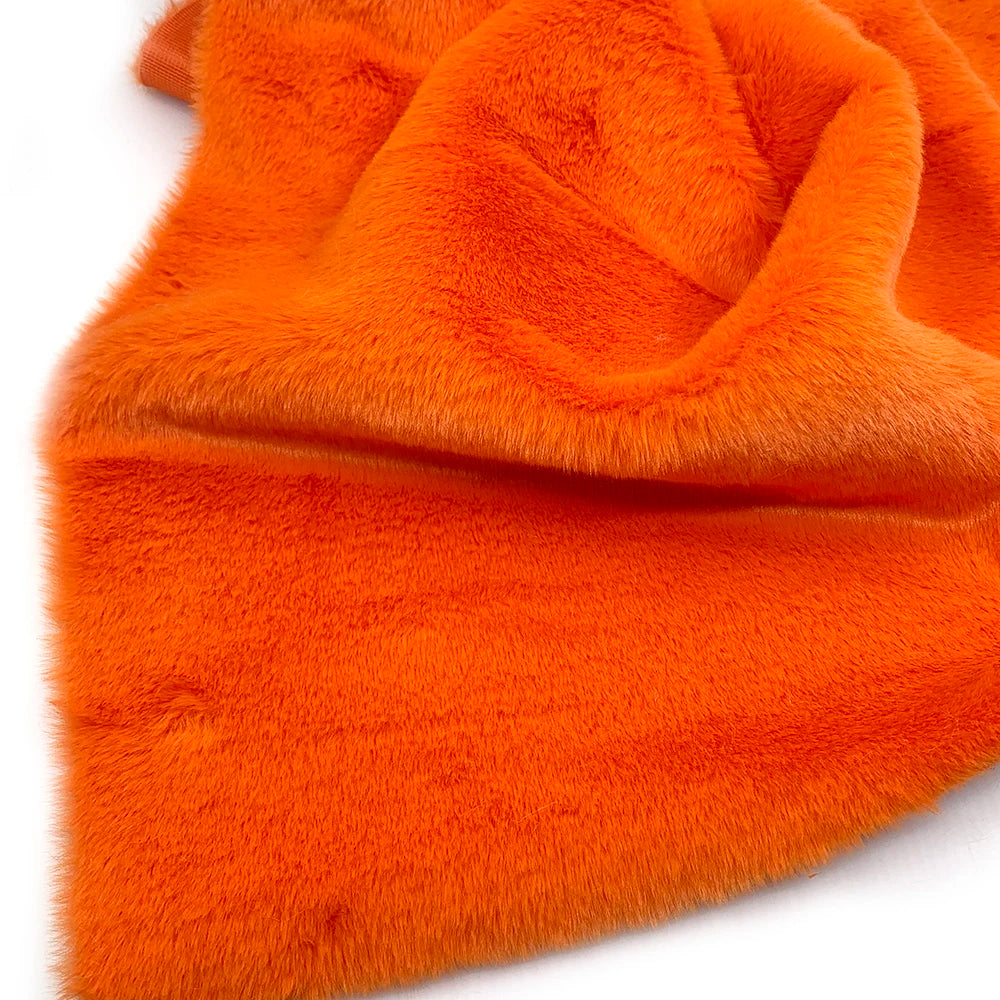 Sewbato 10mm 100% Polyester Faux Fur Fabric 50x50cm Environmentally Friendly Soft Minky Fabric Plush Toy/Clothing Plush Fabric