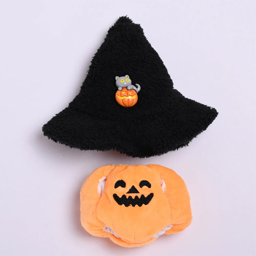 Pumpkin Halloween Set&Christmas Tree Star Dress for 3.0 Labubu Doll Outfit Cute Protective Shell Accessories Holiday Gifts
