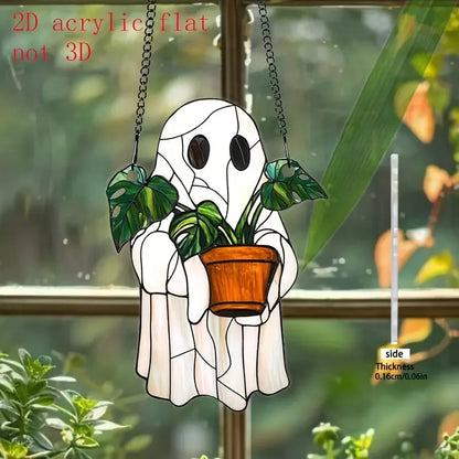 1pcs Thrilling Gothic Window Decoration - Suitable for Halloween Decoration and Haunted House Aesthetics, Wall Decoration