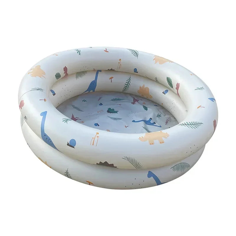 New Mermaids Inflatable Pool Bathing Kids Summer Home Outdoor Swimming Pool Inflatable Square Swimming Pool for Kids Gifts Girl