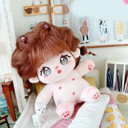 Durable Plush 20cm Cotton Doll Soft Stuffed Can Be Placed in a Shape Plush Doll Cartoon Anime Cute Plush Toy
