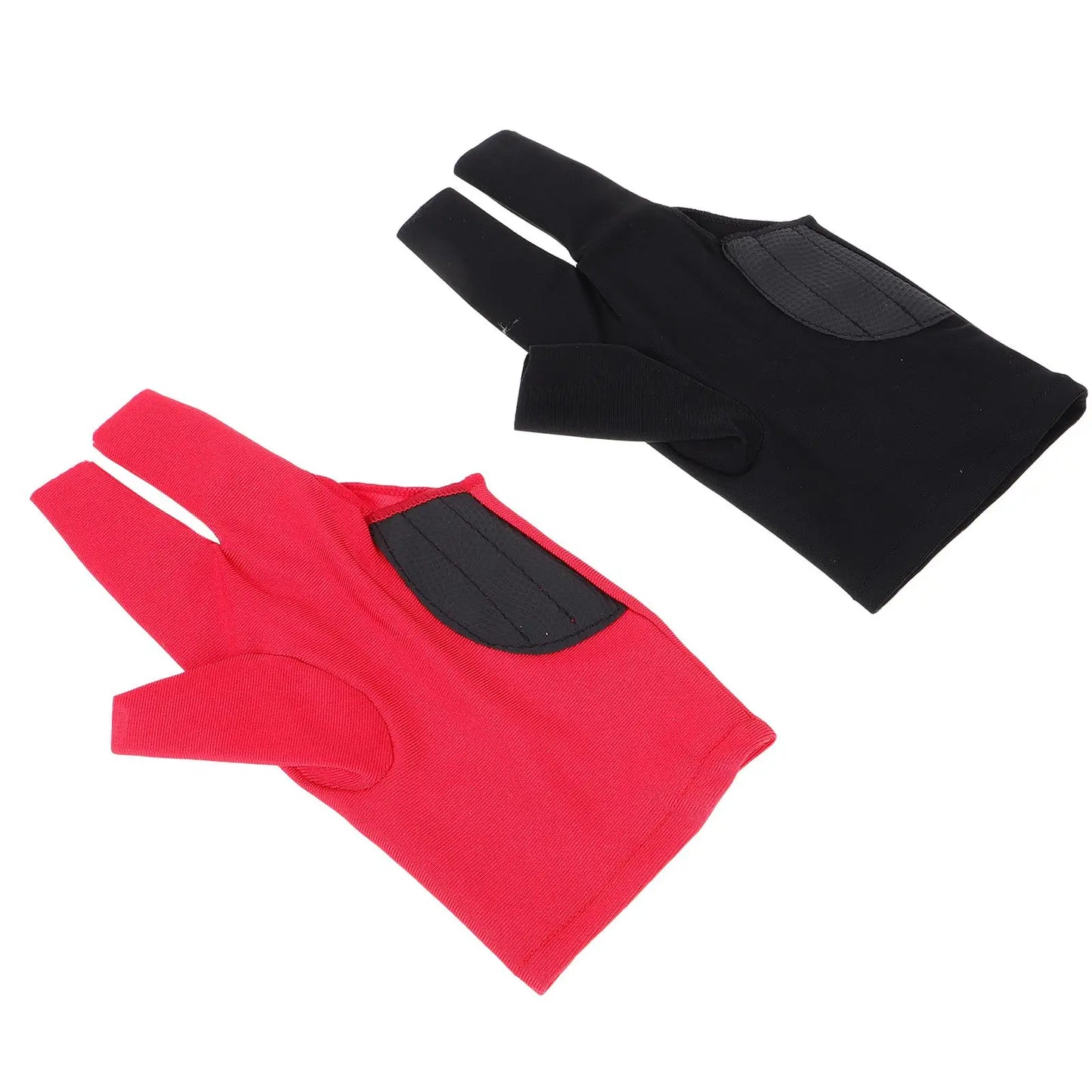2Pcs Pool Gloves Left H Black Sp Ex Billiard Accessories for Men Women High Elasticity Table Tennis Snooker Glove