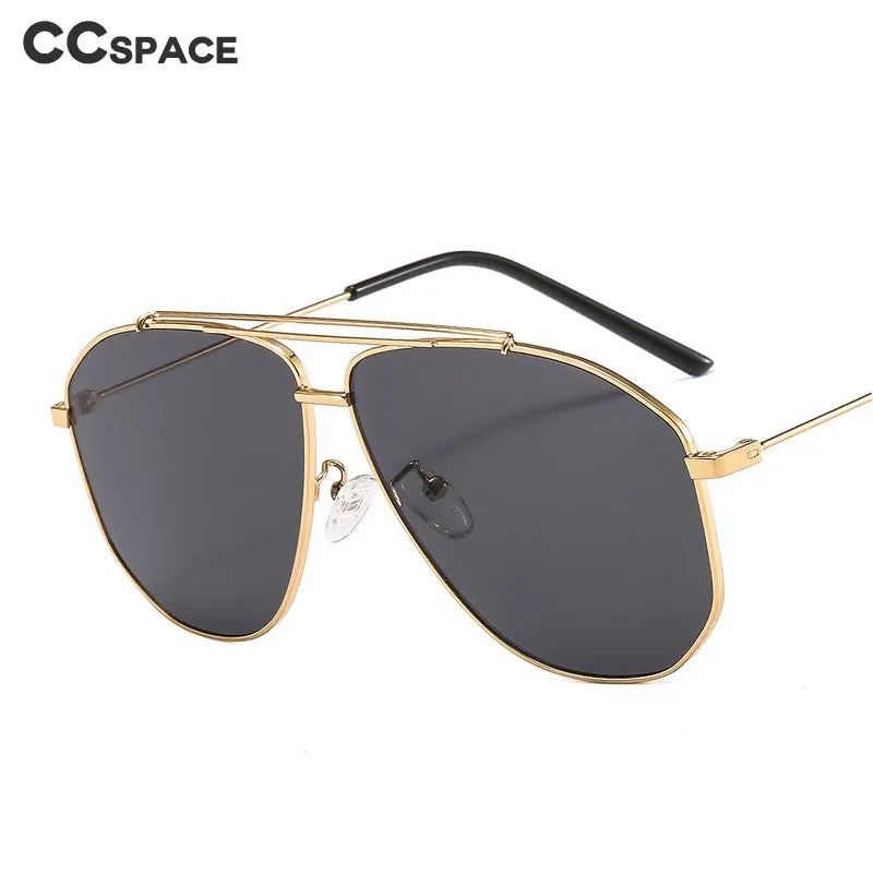 46224 Vintage Metal Frame Pilot Sunglasses Women Fashion Uv400 Glasses Men Anti Glare Sunglasses