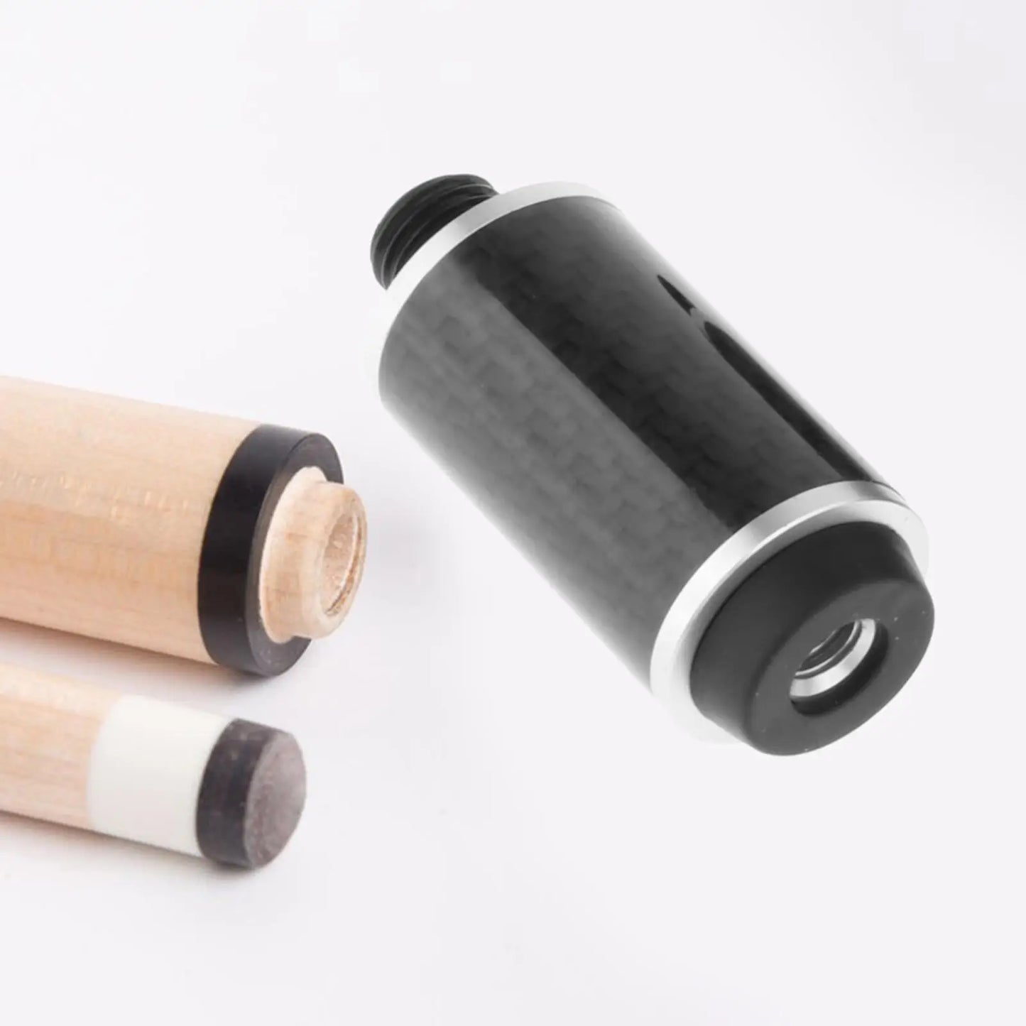Billiards Pool Cue Extension Snooker Cue Extended Cue End Lengthener for Athlete