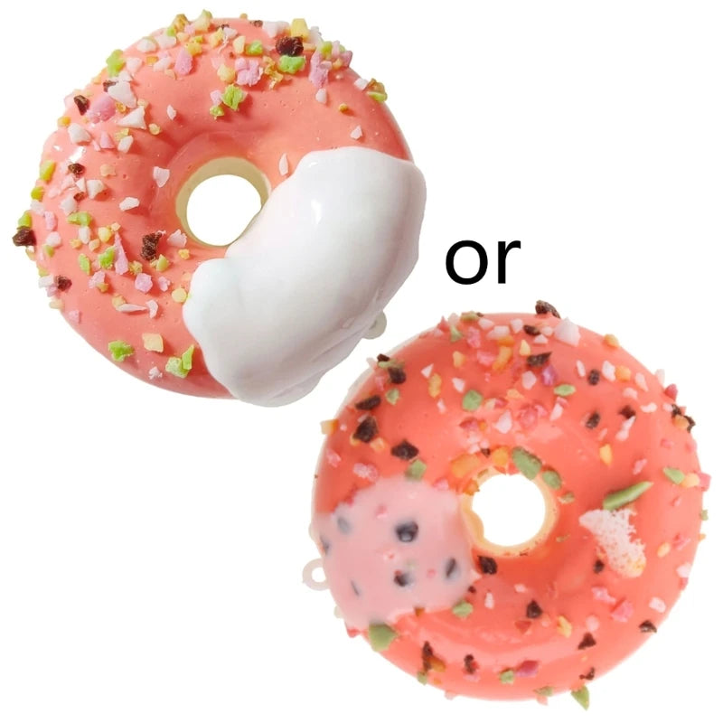 Donut Stress Relief Toy Party Favor Realistic Dessert Artificial Doughnuts Shop Decorations Birthday Party Kids Adults