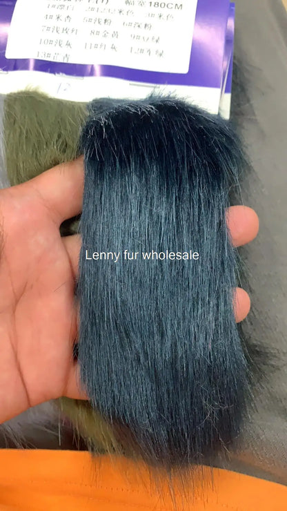 Wholesale Quality Pile 3-3.5cm Faux Fur Fabric,plush Fabric Imitation Fox Fur Clothing  Collar Fur Carpet Decoration Materials