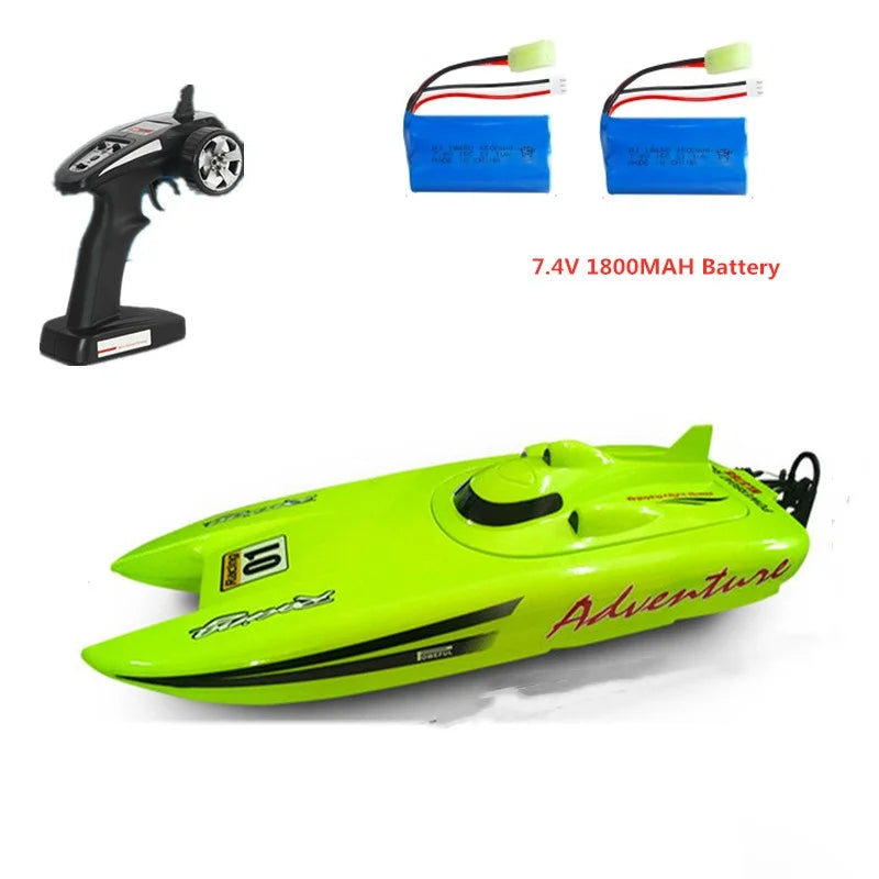 40km/H High Speed 2.4G RC Speedboat 53cm Large Size RC Racing Boat Mulit Function Waterproof RC Boat Summer Water Play Game Gift