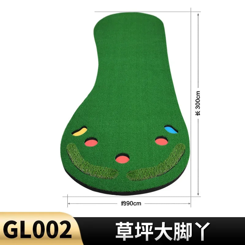 PGM Golf Green Home Golf Putting Mats [2 Types] – Professional Indoor Putting Practice Golf Trainer GL002