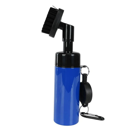 Leakproof Golf Club Groove Water Brush Nozzle Design Lightweight Golf Reservoir Tube Carabiner Portable Golf Squeeze Bottle