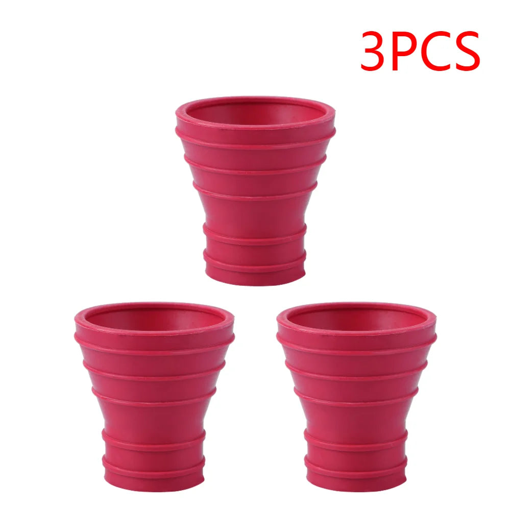 1-10pcs Golf Ball Rubber Pickup Pick-Up Retriever Grabber Suction Cup for Putter Grip Golf Ball Golf Training Aids