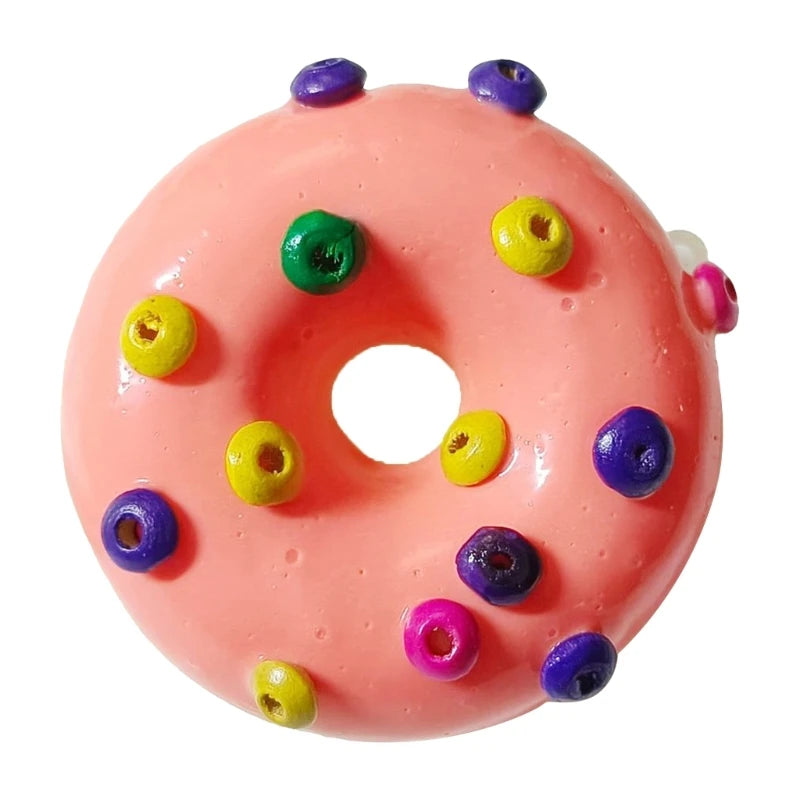 Donut Stress Relief Toy Party Favor Realistic Dessert Artificial Doughnuts Shop Decorations Birthday Party Kids Adults