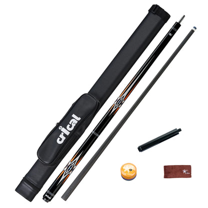 CRICAL Carbon Fiber Pool Cue Stick Billiard Cue Sticks Professional Low Deflection Pool Sticks With 12.5mm Tip and Radial Joint