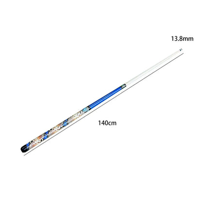 Billiard Pool Cue Stick Break Jump Cue Economic 13.8mm Large Tip 55' Wooden Billiard Cue for Practice Cue Beginners Men Women