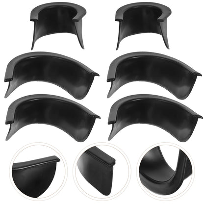 6 Pcs Protective Billiard Liner Daily Use Pocket Pool Table Replaceable Snooker Hole Sturdy Glue Durable