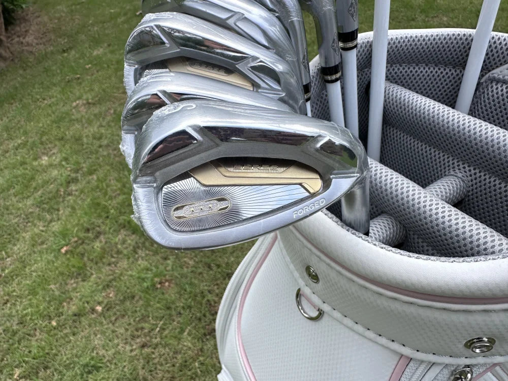 Women Golf Complete Set Full Set  3stars Golf Clubs 11.5 Driver+Fairway +Hybrd+Putter+Irons 12pcs With Graphite L Shaft  No Bag