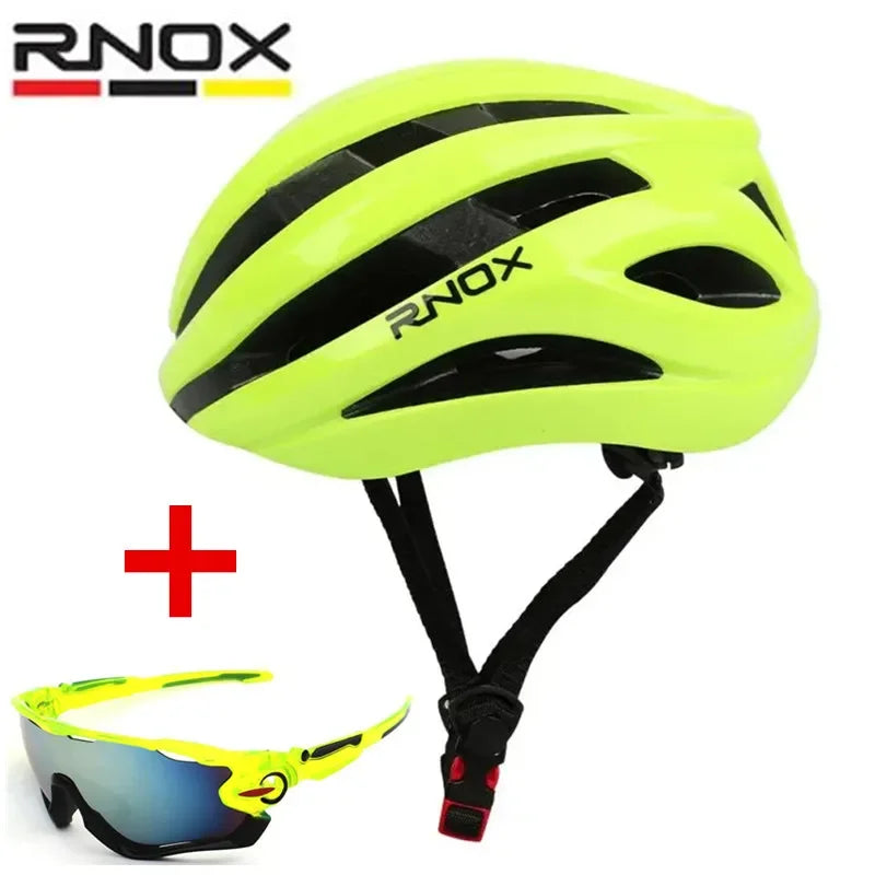 RNOX Women Bike Helmet Cycling MTB Mountain Road Bike Helmets Integrally-Molded Shockproof Men Adult Cycling Bicycle Helmet
