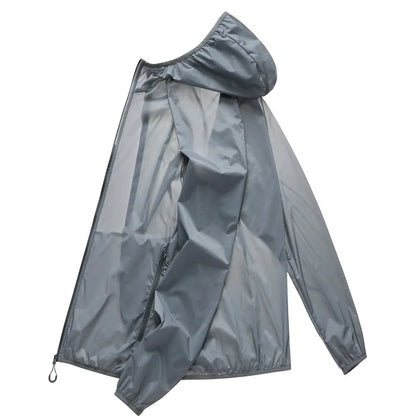 Golf Raincoat Rain Jacket Waterproof Lightweight Quick-Dry UV Sun Protection Breathable Outdoor Sports Men Women Golfing Apparel