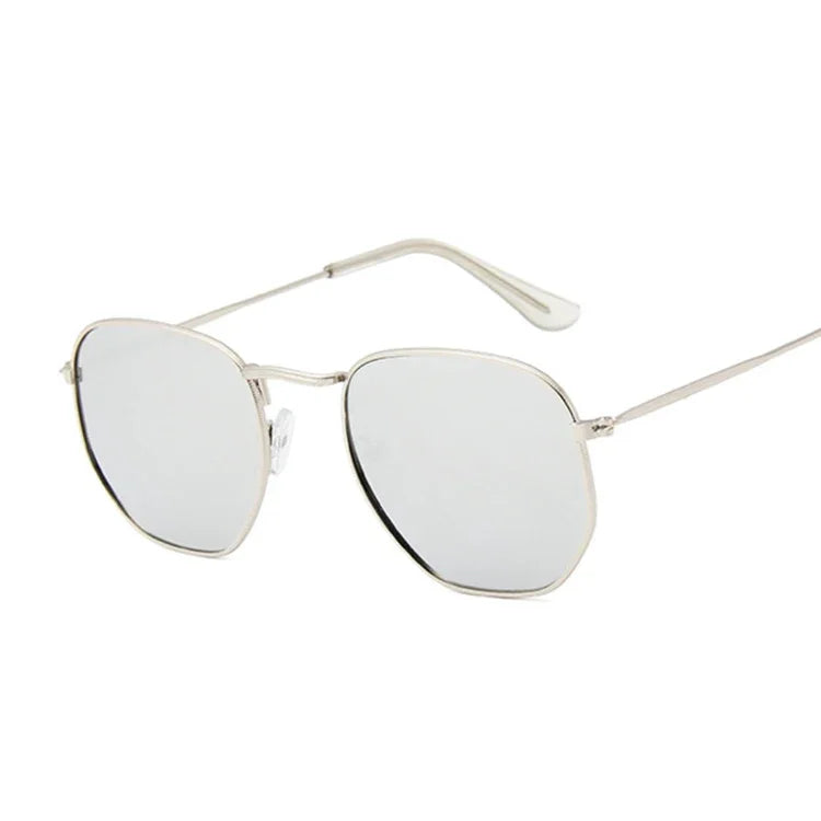 ONEVAN 2024 Vintage Square Sunglasses Women Brand Designer Sun Glasses Men/Women Retro Small Frame Metal Sunglass Shades Glasses