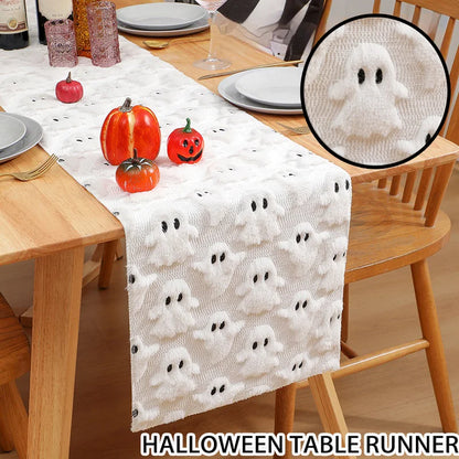Halloween Decoration Table Runner Spooky Strip Table Runners Home Restaurant Dining Table Decorations Halloween Party Decor Prop