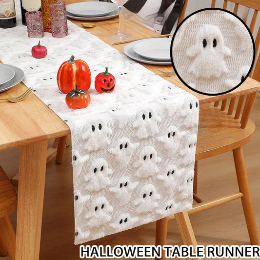 Halloween Decoration Table Runner Spooky Strip Table Runners Home Restaurant Dining Table Decorations Halloween Party Decor Prop