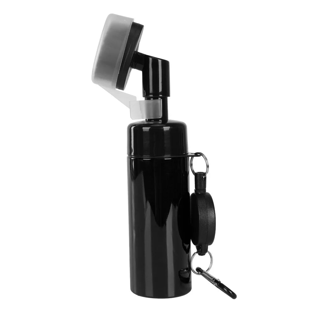 Leakproof Golf Club Groove Water Brush Nozzle Design Lightweight Golf Reservoir Tube Carabiner Portable Golf Squeeze Bottle