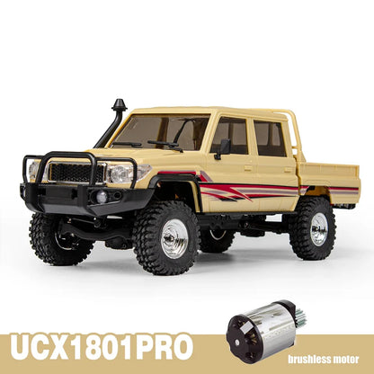 1/18 UCX1801 PRO RC Car LC79 2.4G 4WD Off-Road Pickup Brushless Simulation Truck Electric Remote Control Cars Model Toy Gift