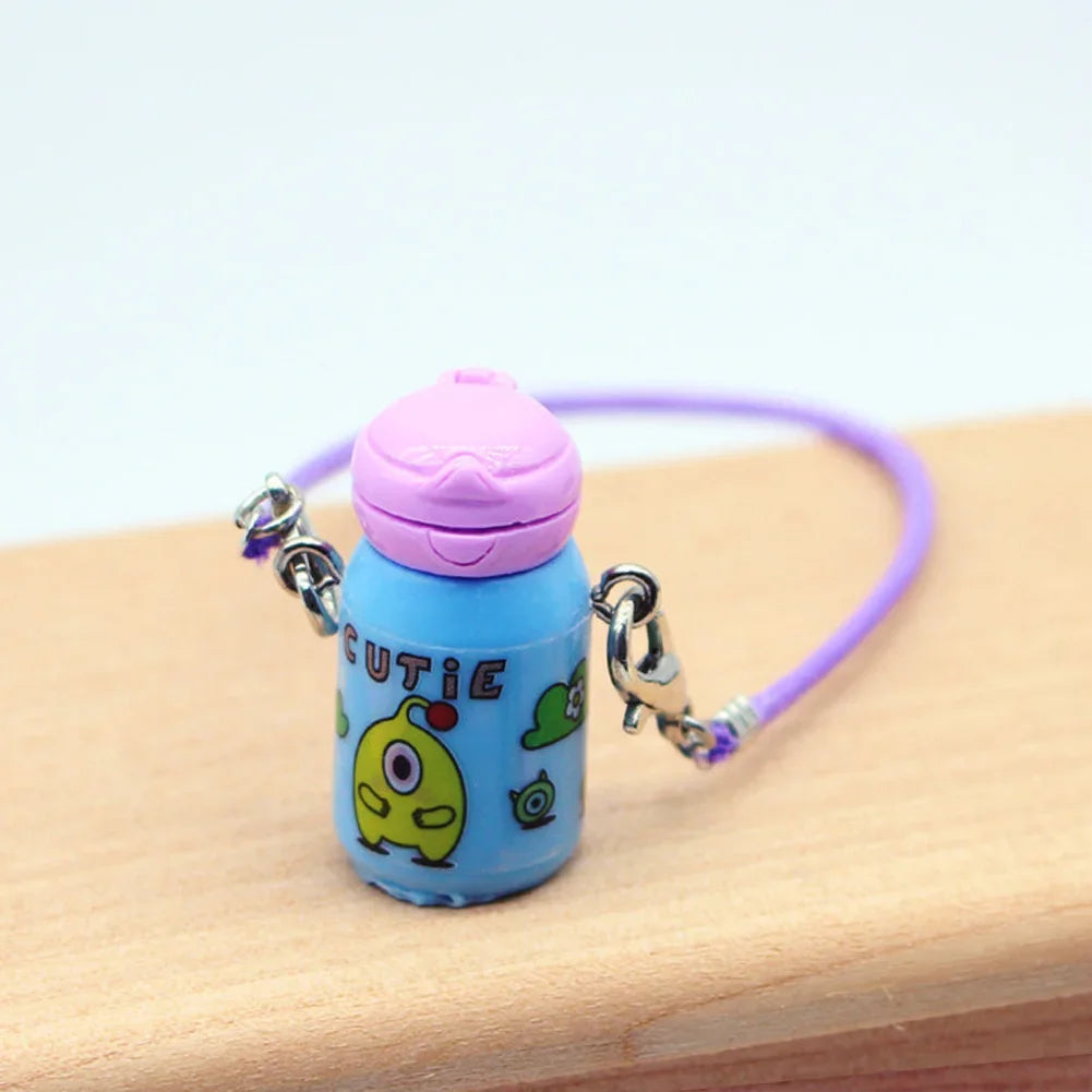 For Labubu V1 V2 Idol Cute Doll Clothes Fashion Sweater Outfit Accessories Sitting Party Pink White Striped Sweater Cup Clothing