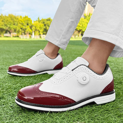 Men Golf Shoes Spikes Golf Sneakers Comfortable Walking Footwears Size 39-49
