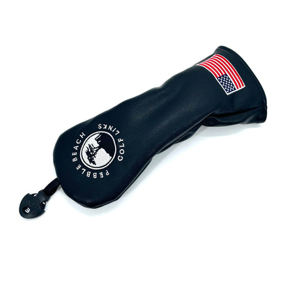 Golf Small Tree Pattern Pu Leather Head Cover Driver Head Covers Fairway Wood Head Covers Hybrid Head Covers Putter Cover