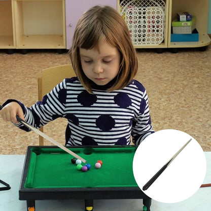 NEW Pool Cue Short Pole Pool Cue Kids Wood Billiard Cue Stick Childs Mini Cue Stick Short Kids Pool Cue 48cm Sticks 2024