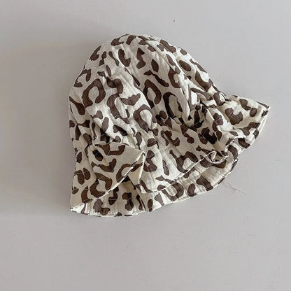 Korea Style Baby Hat Summer Newborn Baby Bucket Hat Kids Sun Hats Kids Cap Children Panama Cap Outdoor Travel Beach Cap 1PC