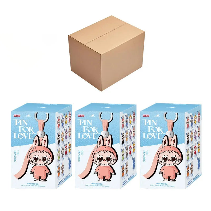 Original POPMART LABUBU V4 N-Z Heart Secret Series Vinyl Face Blind Box Face Series Collection Faction Figures Model Collection