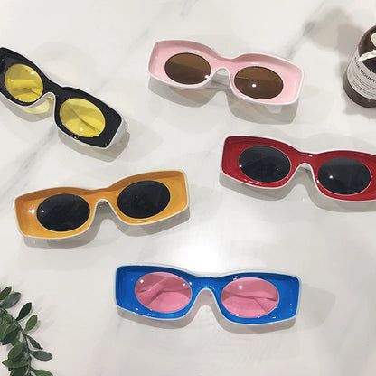 LeonLion 2023 Punk Square Sunglasses Women Luxury Brand Vintage Sunglasses Women Brand Glasses Women Fashion Gafas De Sol Mujer