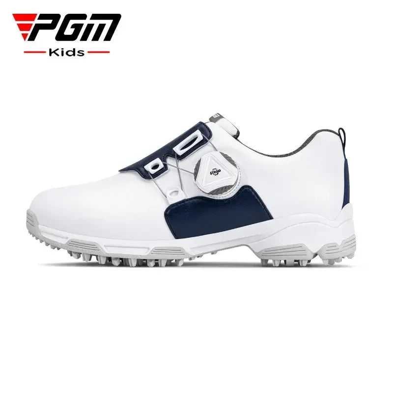 PGM Golf Children's Shoes Casual Sports Kids Sneakers Knob Shoelaces Microfiber Waterproof Anti Slip XZ211 Wholesale