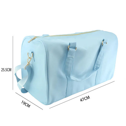 New Nylon Waterproof Outdoor Travel Bag Large Capacity Luggage Unisex Handbag Yoga Fitness Luggage Bag