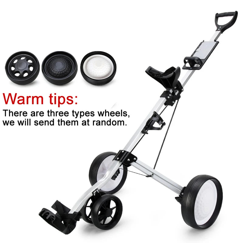 PGM Professional Folding Golf Trolley Outdoor Sports Travel Airport Baggage Check Carrier Cart Stroller Golf Pitch Tool Supplies