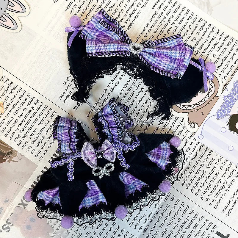 Hot Doll Clothes Outfit Accessories for 17cm Labubu V2 V1 Doll's Clothing Different Styles Cosplay Dress Kid Toy Gift