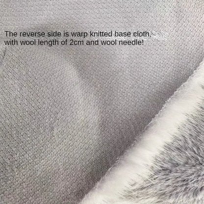 2cm Faux Mink Fur Plush Fabric by the Meter for Clothing Scarf Dolls Background Decoration Diy Sewing Cloth Soft Pink White Blue