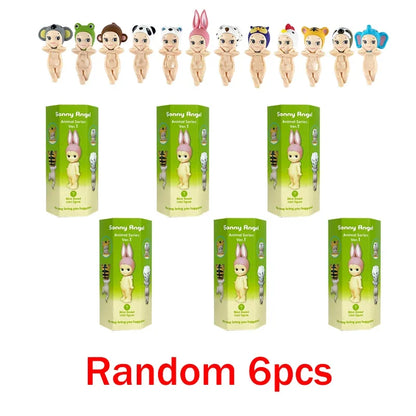 Sonny Angel Blind Box Animal Angel Series Anime Character Mini Doll Toy Cute Decoration Kids Surprise Birthday New Year Gifts