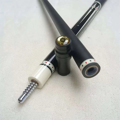 Premium High-End Leadsuper  100% Carbon Fiber Shaft 1/2 Billiard Pool Cue With10 11.5  12.5mm Cue Tip