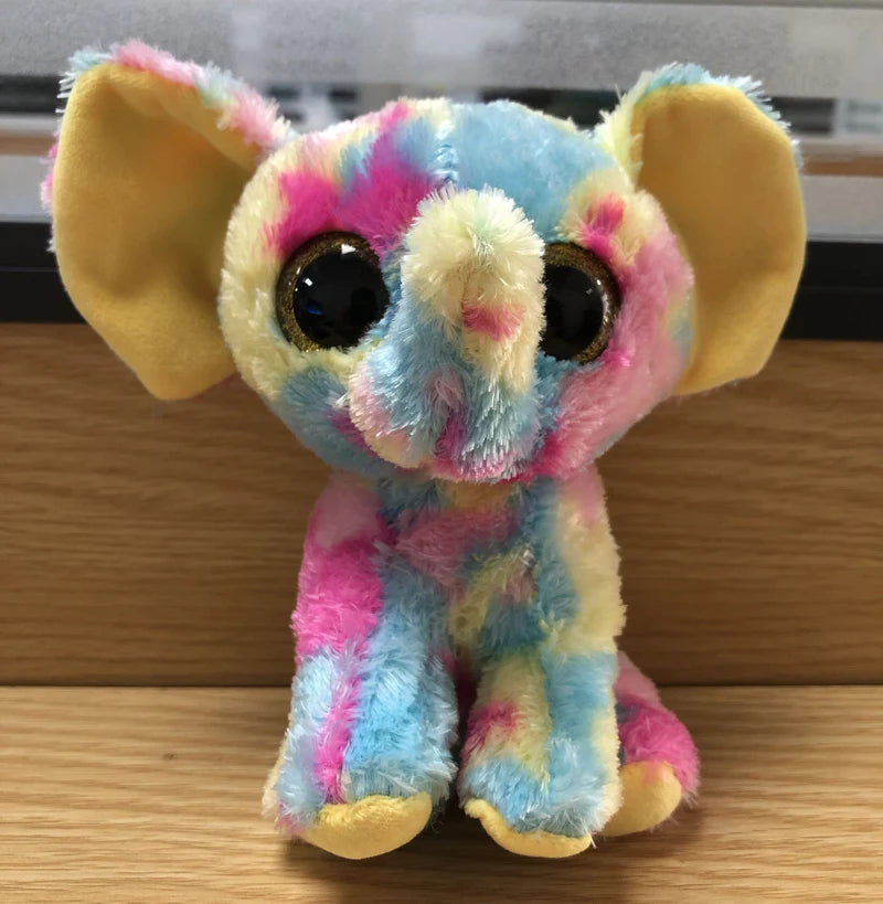 Ty Beanie Animal Stuffed Plush Toy Beastie Cute Halloween Golden Wing Bat Doll Children Birthday Toys Gift 15cm