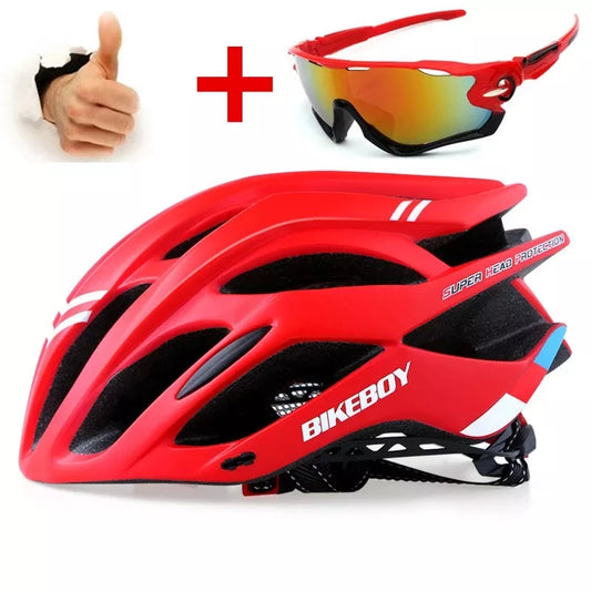 BIKEBOY Cycling Helmet Ultralight MTB Bicycle Helmet for Men Women Mountain Bike Sport Special Bicycle Helmets Capacete Ciclismo