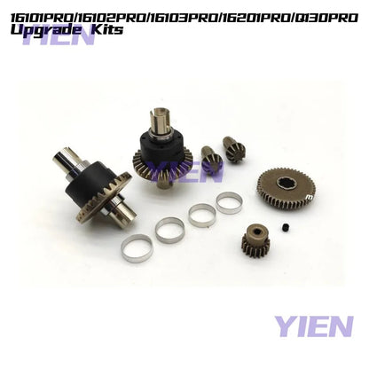 RC Cars Parts 16101pro/16102pro/16103pro/16201pro Upgraded Version Brushless Motor, Servo, ESC, Metal Accessories
