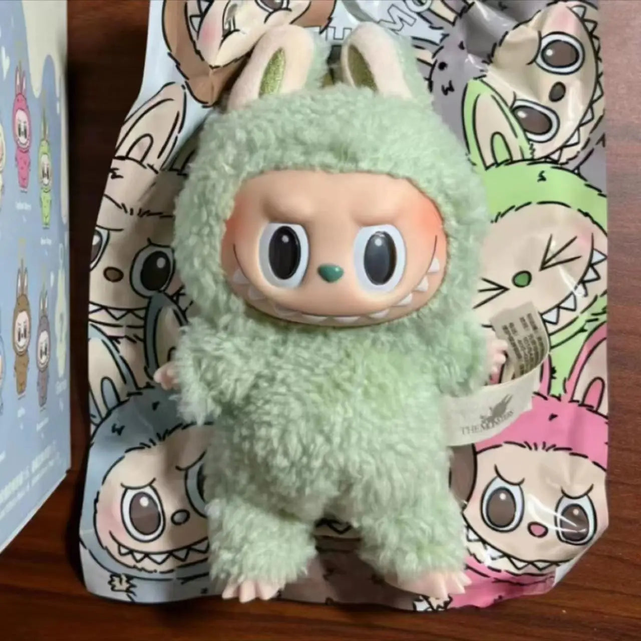 New High-Quality Replica Blind Box Labubu the Monsters Exciting Macarons Series Toys Cute Action Anime Figure Dolls Kid Gifts