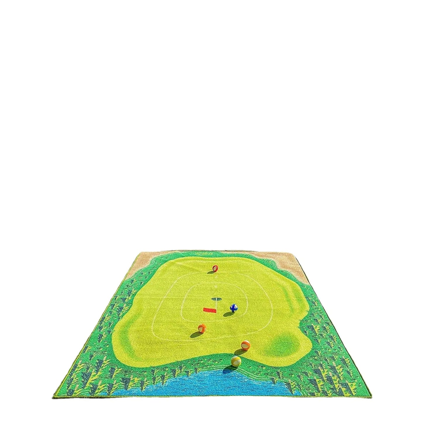 Golf Hitting Pad the Casual Golf Game Set  Golf Training Aids Home Office Sports