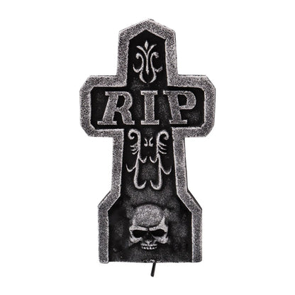 Halloween Foam Tombstone Decoration Haunted House RIP Stone Grisly Props Party Decor Skeleton Tombstone Yard Halloween Decor