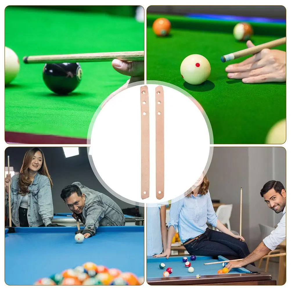 4pcs Billiard Snooker Ball Track Belt Dropping Goal Rail Straps Pool Table Supply Accessories Hole Liner Parts